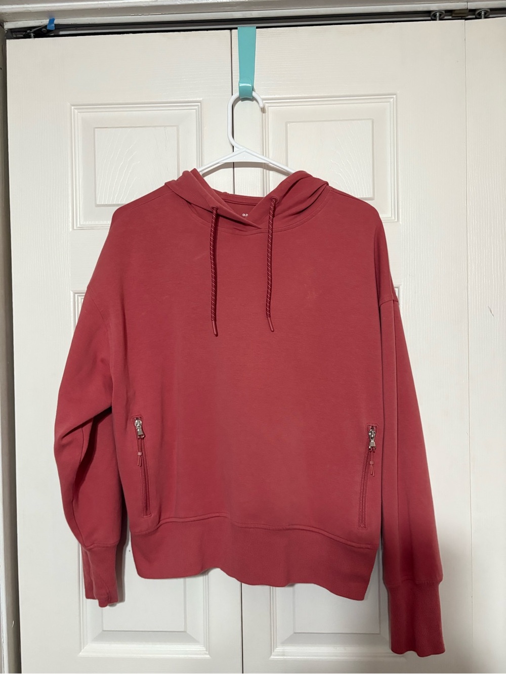 Old Navy Women Soft Maroon Hoodie